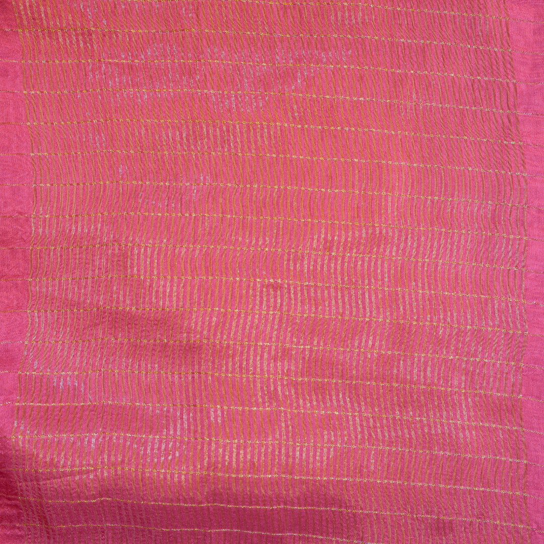 Banarasi chiffon Georgette saree with Kanchi border - BBS095
