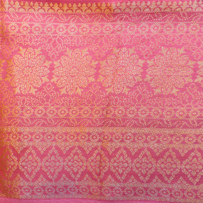 Banarasi chiffon Georgette saree with Kanchi border - BBS095