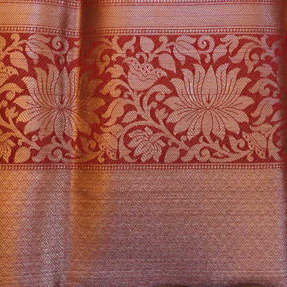 Semi Chanderi Pattu Saree - BBS189