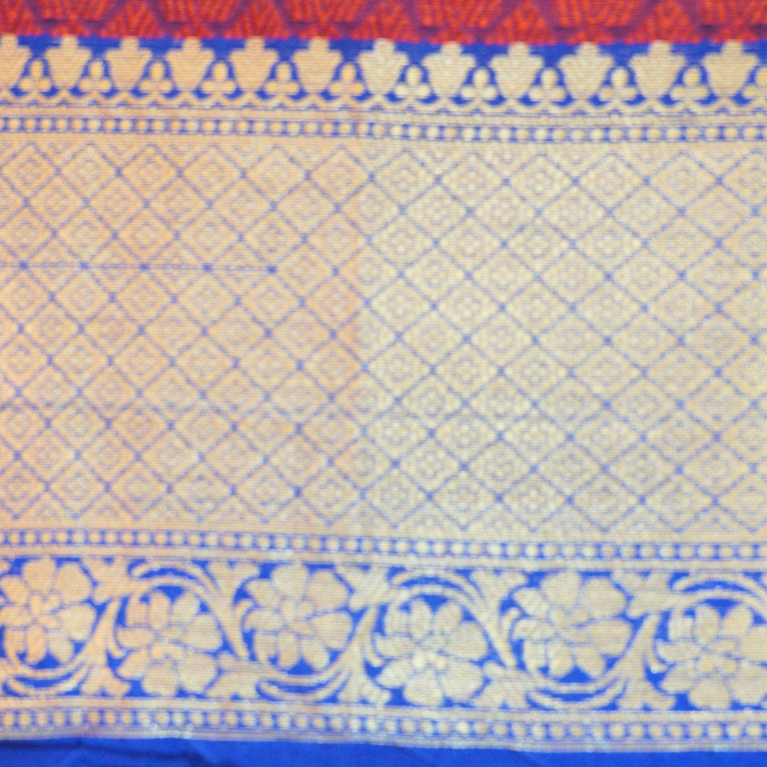 Bhagalpuri Saree with big border - BBS180
