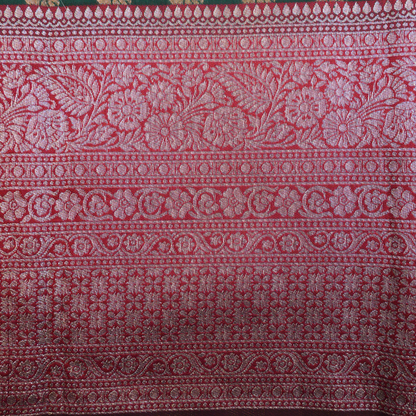 Jaquard Semi Pattu saree - BBS173