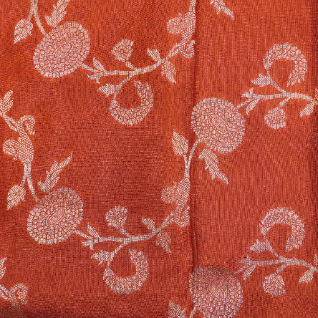 Banarasi Georgette Saree with Jaali Design - BBS104