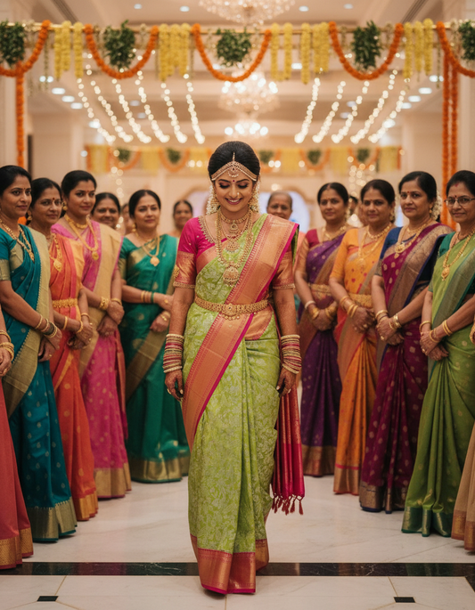 Kanchipattu Saree/Wedding Saree - BBS028