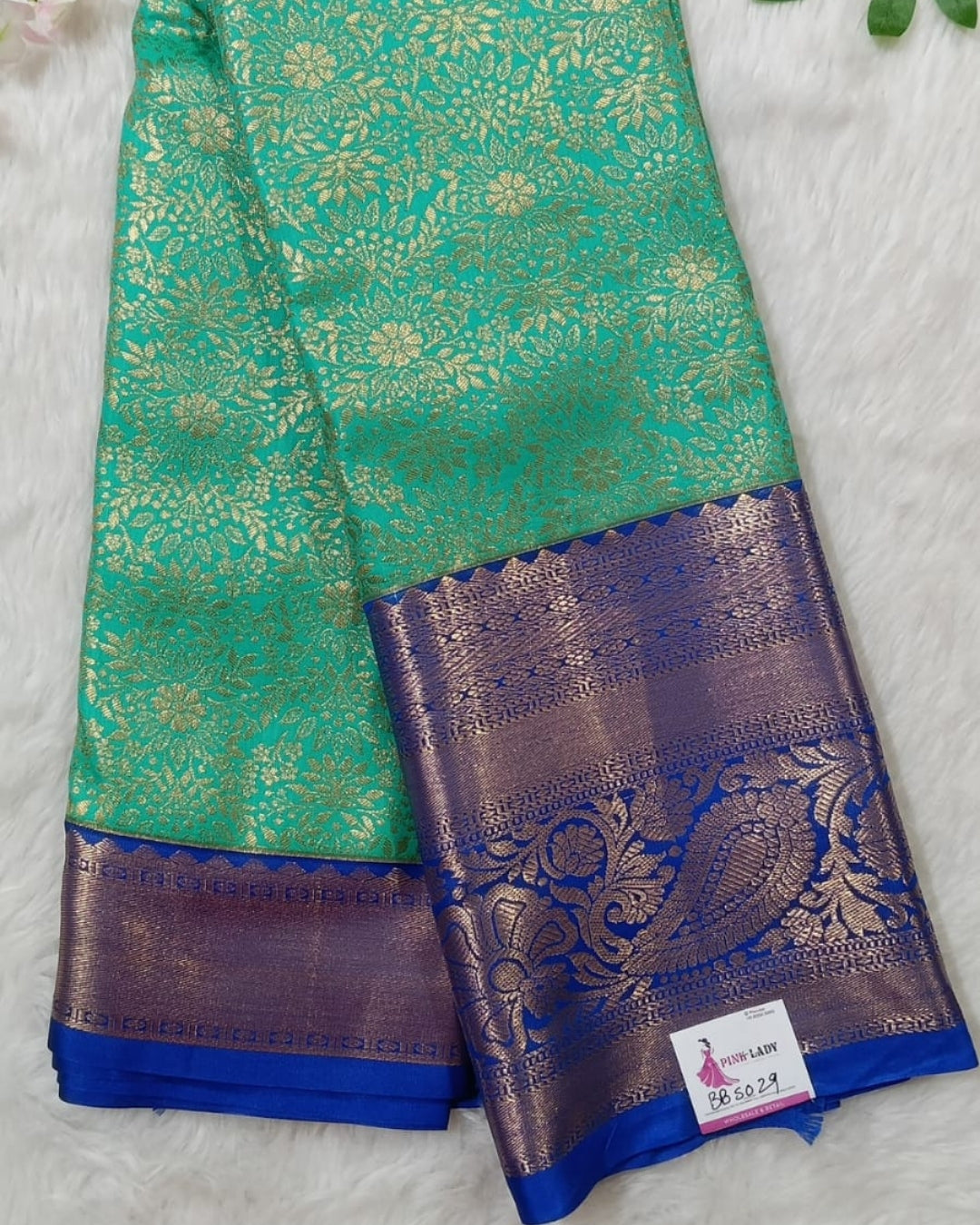 Semi Kanchipattu Saree/Wedding Saree - BBS029