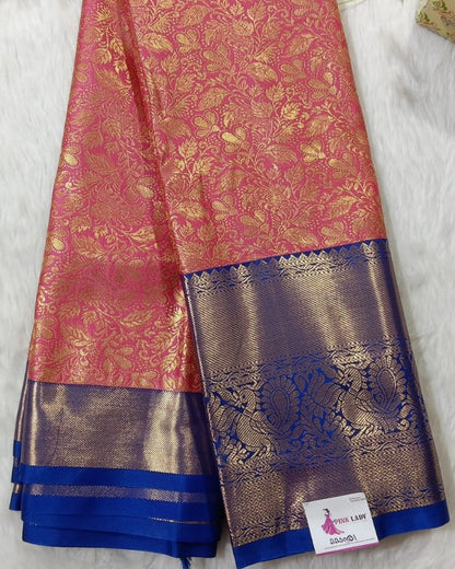 Semi Kanchipattu Saree/Wedding Saree - BBS031