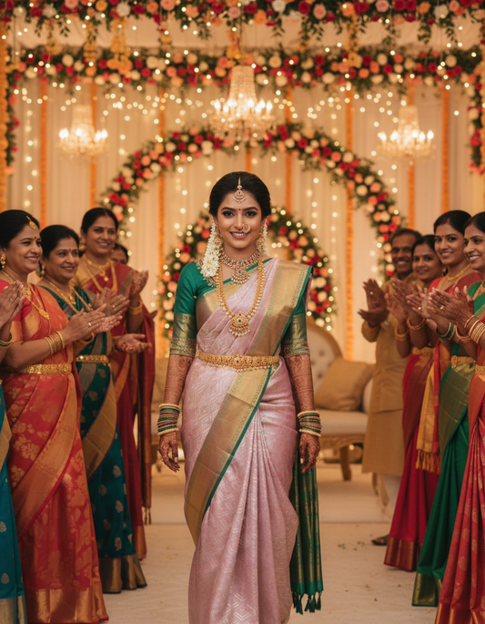 Kanchipattu Saree/Wedding Saree - BBS040