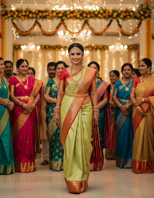 Kanchipattu Saree/Wedding Saree - BBS041