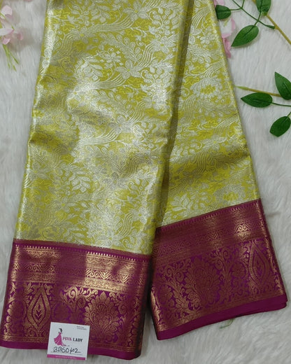 Kanchipattu Saree/Wedding Saree - BBS042