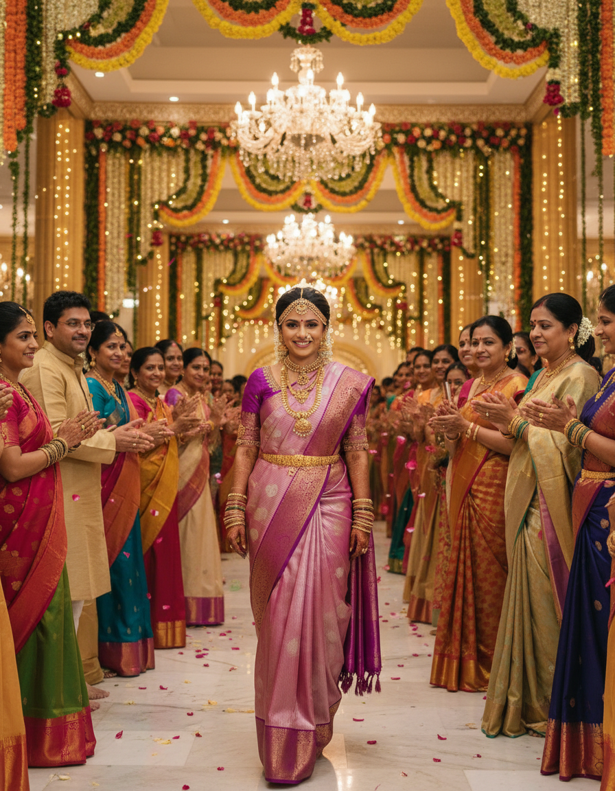 Kanchipattu Saree/Wedding Saree - BBS043