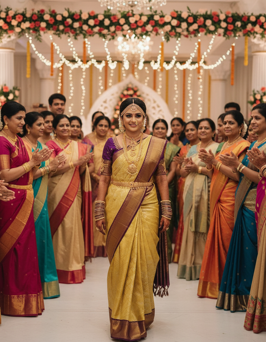 Kanchipattu Saree/Wedding Saree - BBS045