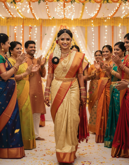 Kanchipattu Saree/Wedding Saree - BBS046