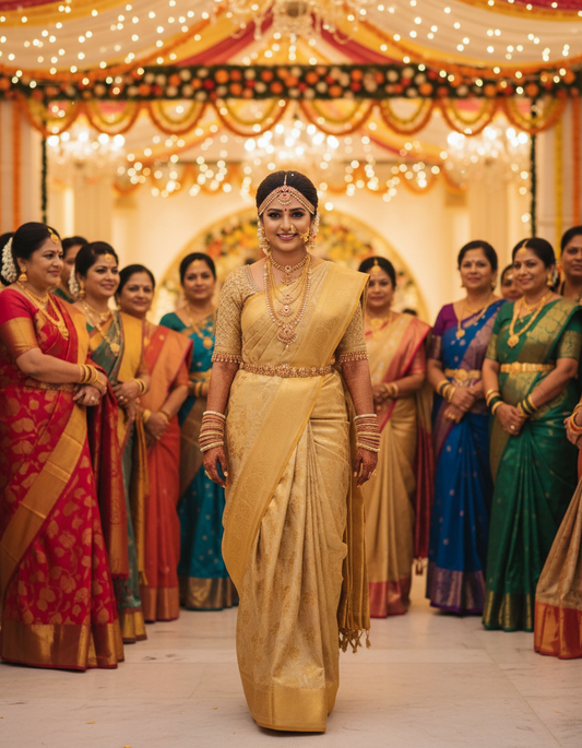 Kanchipattu Saree/Wedding Saree - BBS047