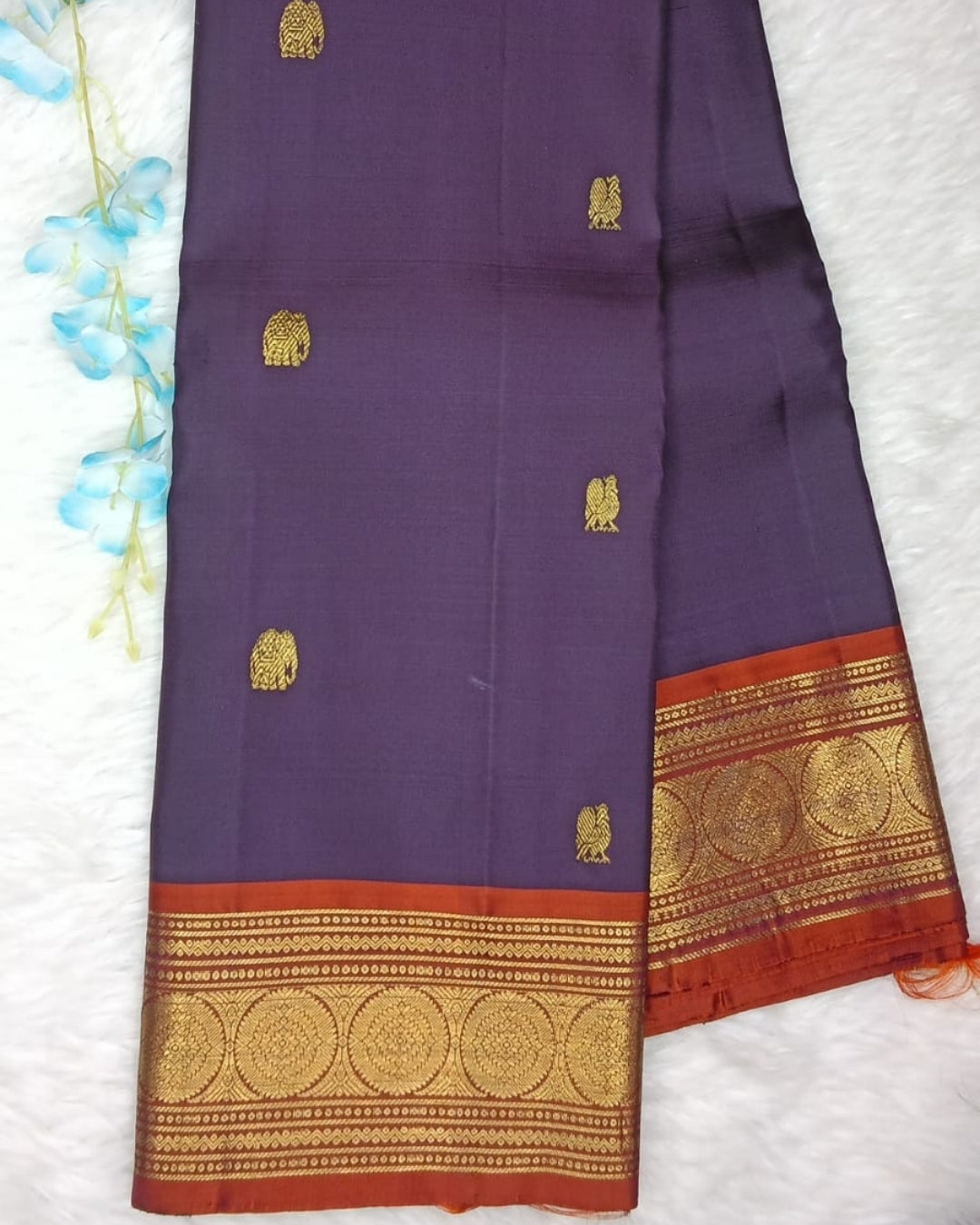 Pure Kanchipattu Handloom Saree - BBS308