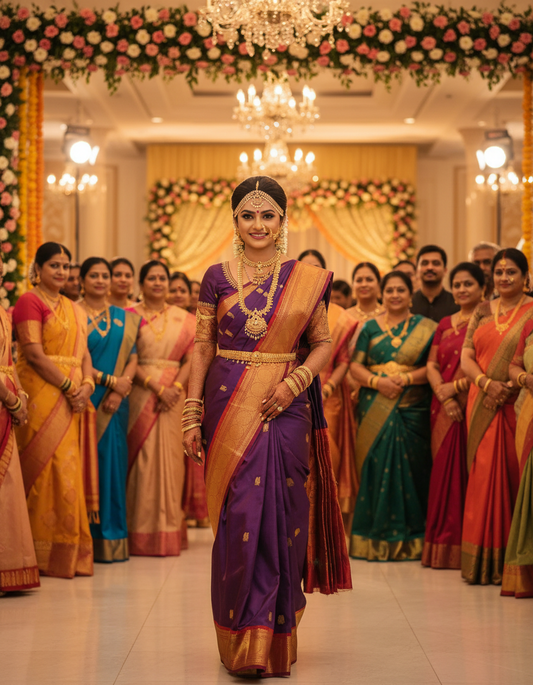 Pure Kanchipattu Handloom Saree - BBS308