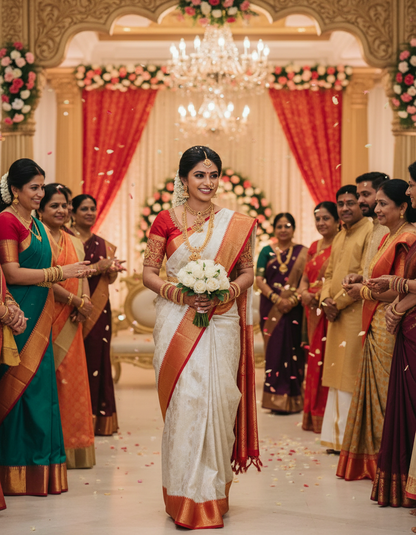 Kanchipattu Saree/Wedding Saree - BBS048