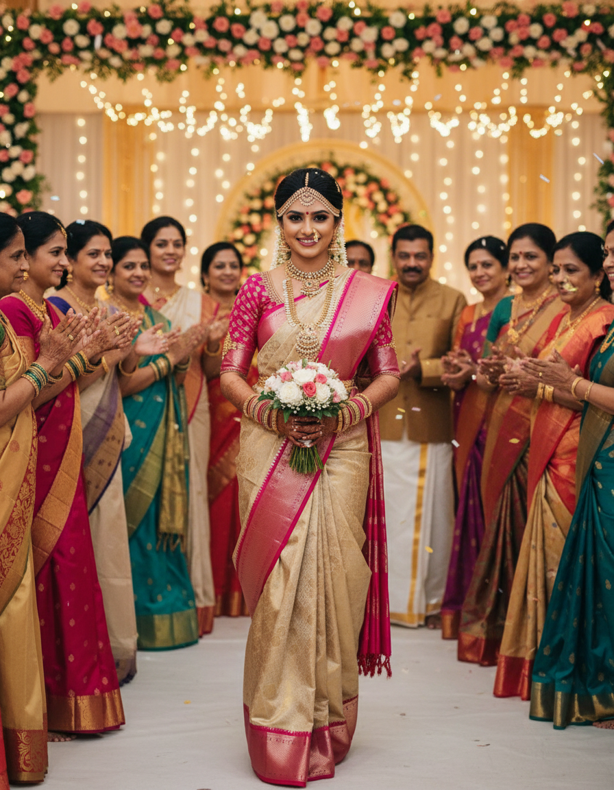 Kanchipattu Saree/Wedding Saree - BBS054