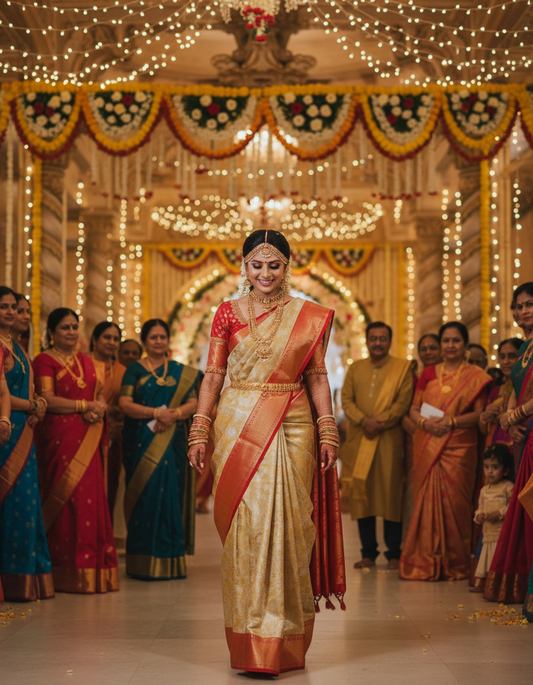 Kanchipattu Saree/Wedding Saree - BBS056