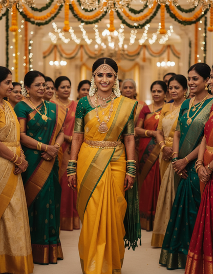 Kanchipattu Saree/Wedding Saree - BBS058