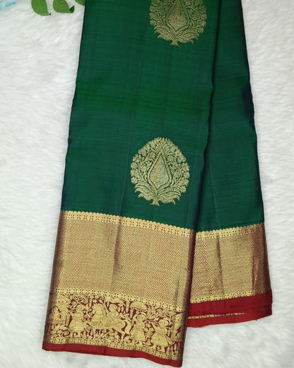 Pure Kanchipattu Handloom Saree -  BBS309