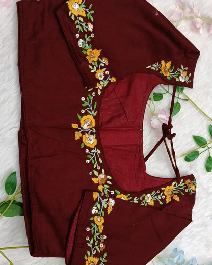 Embroidery work Blouse - BBS521A
