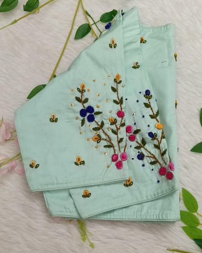 Embroidery work Blouse - BBS523B