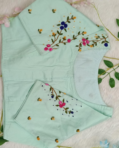 Embroidery work Blouse - BBS523B