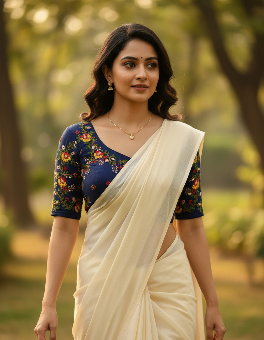 Embroidery work Blouse - BBS519B