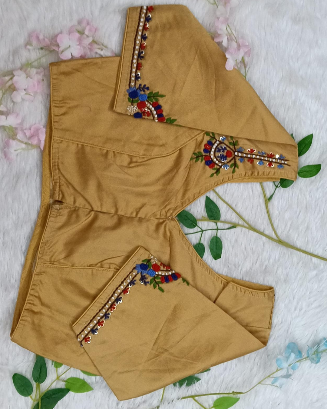 Embroidery work Blouse - BBS517C