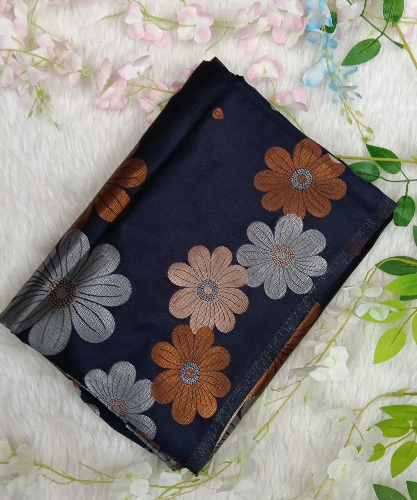 Banarasi soft Silk Saree with Weaving - BBS124B