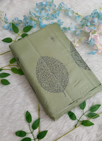 Fancy Saree with Self Design and Handwork - BBS126B