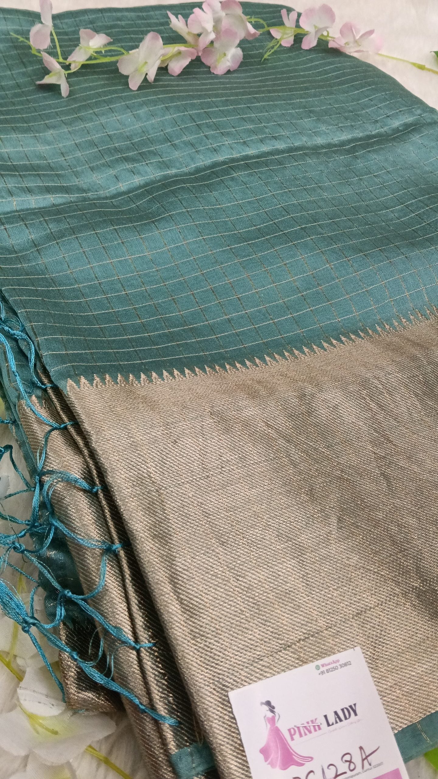 Kota Saree with Zari Lines - BBS128A