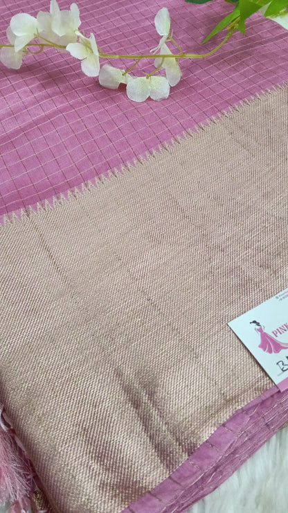 Kota Saree with Zari Lines - BBS128C