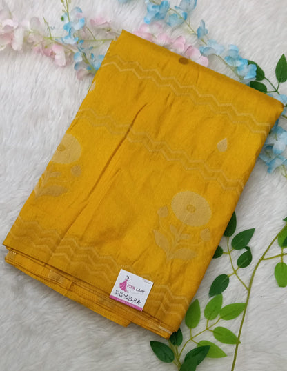 Banarasi Silk Saree with Weaving - BBS129A