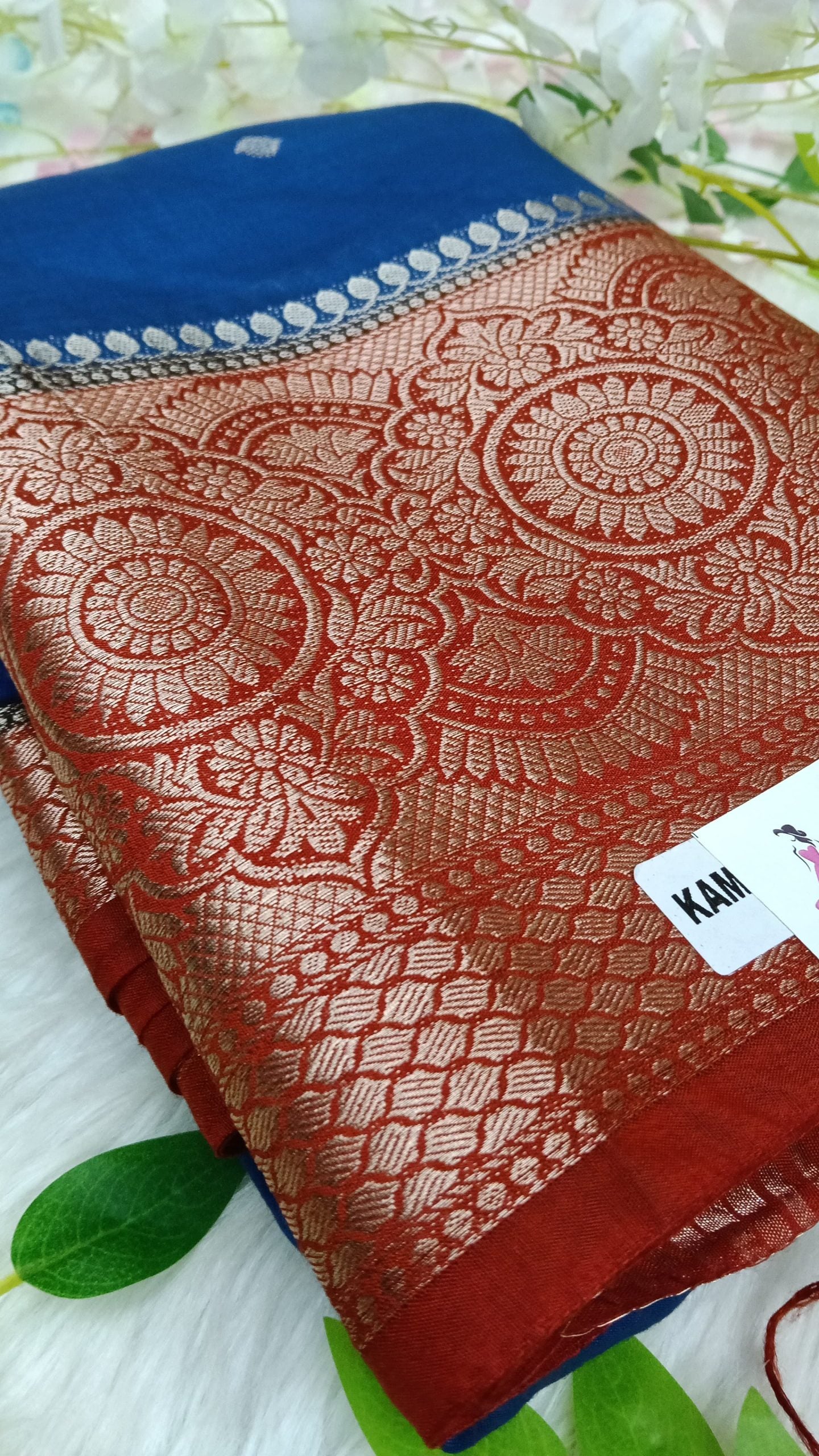 Chiniya Pattu saree with small Buta - BBS133B