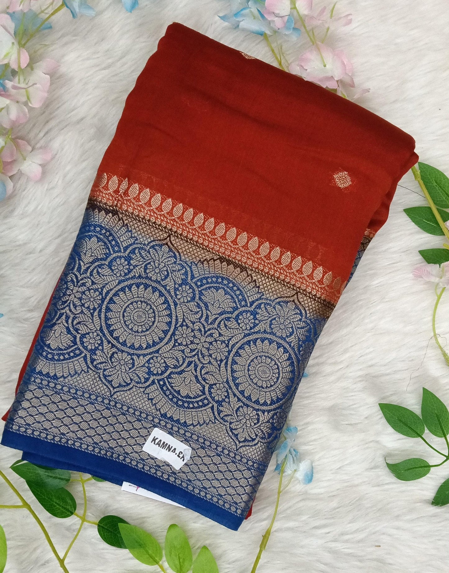 Chiniya Pattu saree with small Buta - BBS133D