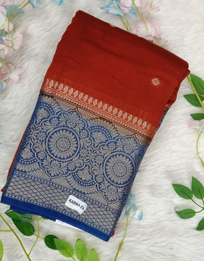 Chiniya Pattu saree with small Buta - BBS133D