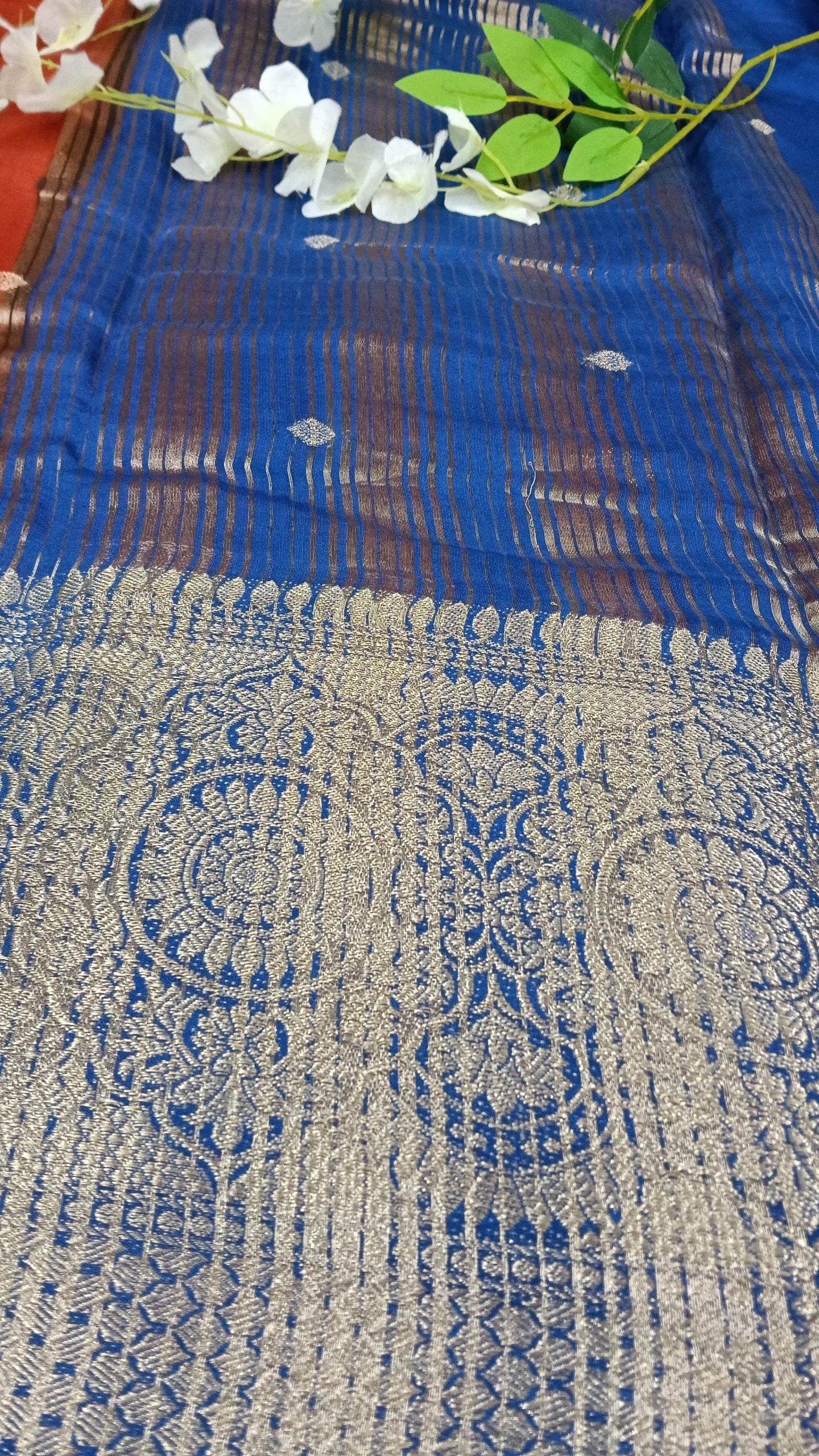 Chiniya Pattu saree with small Buta - BBS133D