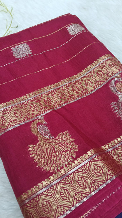 Banarasi Chiffon Georgette saree with small Buta - BBS134A