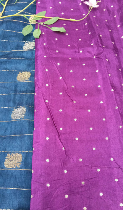 Banarasi Chiffon Georgette saree with small Buta - BBS134B