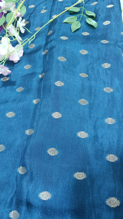 Banarasi Chiffon Georgette saree with small Buta - BBS134D