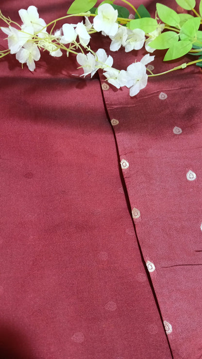 Banarasi soft Silk Saree with Weaving - BBS124A