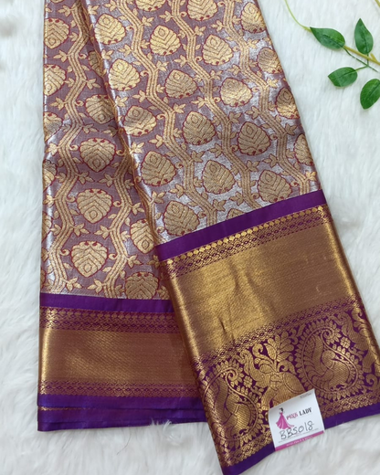 Semi Kanchipattu Saree/Wedding Saree - BBS018