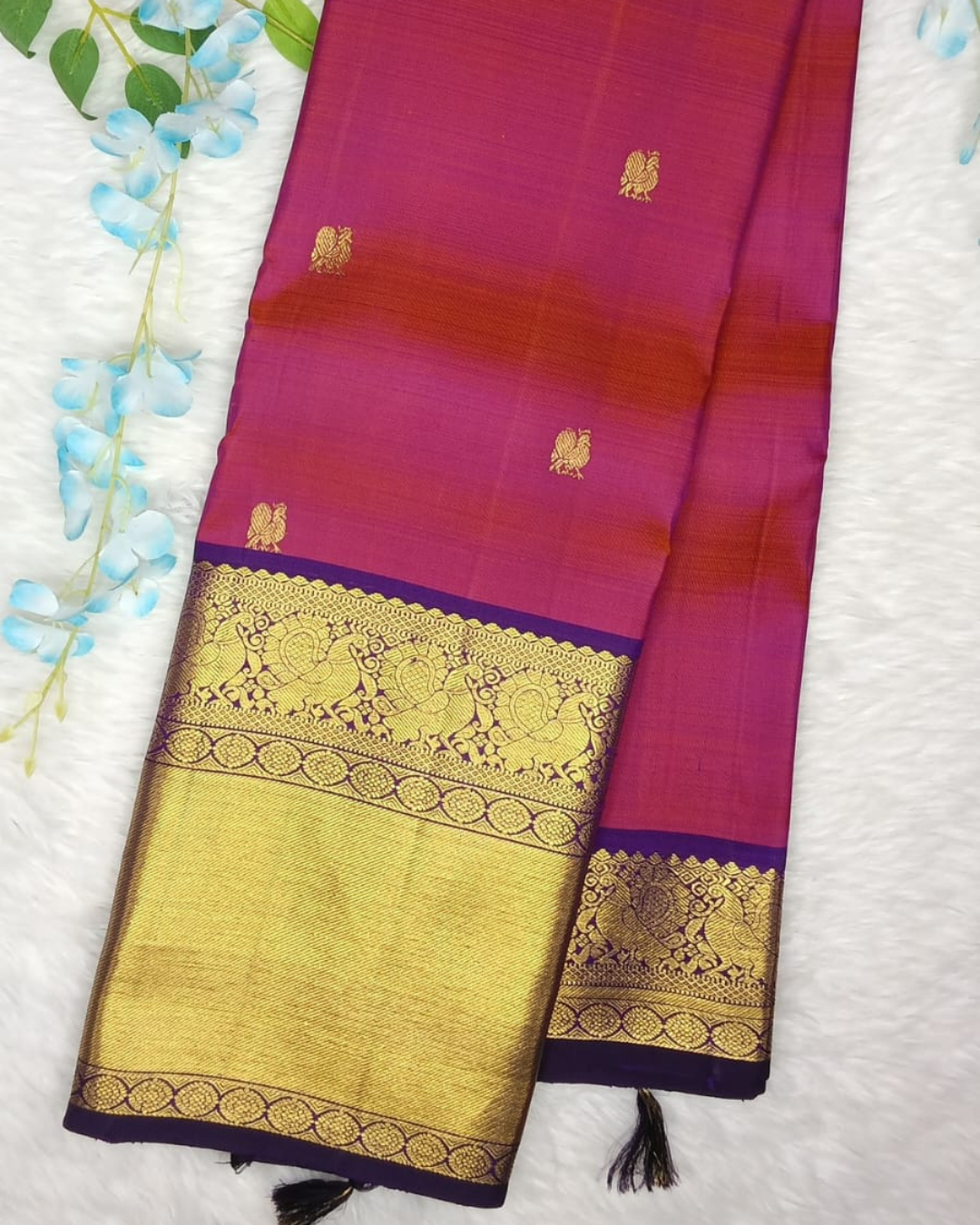 Pure Kanchipattu Handloom Saree - BBS311