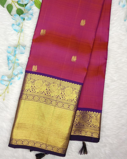 Pure Kanchipattu Handloom Saree - BBS311