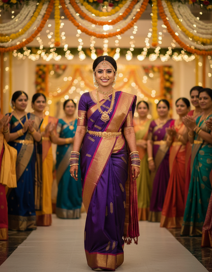 Pure Kanchipattu Handloom Saree - BBS312