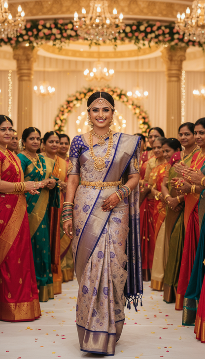 Kanchipattu Saree/Wedding Saree - BBS025