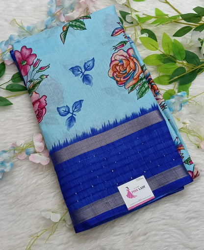 Dola Silk Saree with Bentex Border