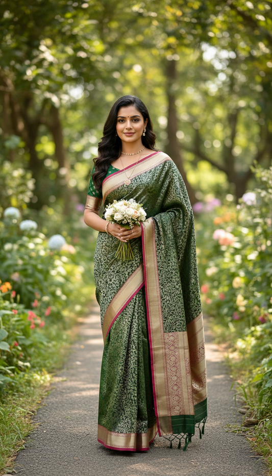 Semi Pattu saree - BBS321