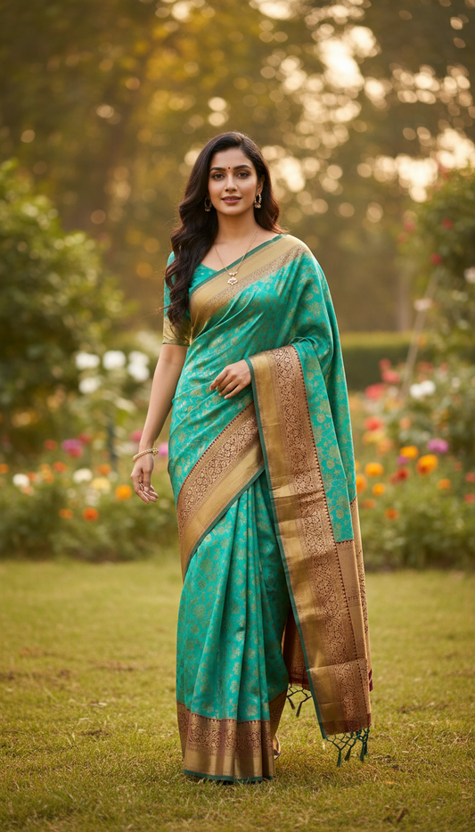 Semi Pattu saree - BBS320