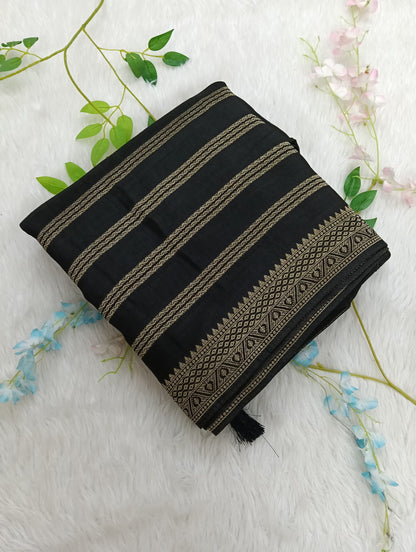 Banarasi Saree with Embroidary Work - BBS350